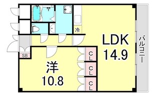 夙川ニューコーポの物件間取画像